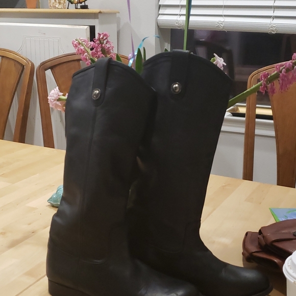 Frye Melissa Wide Calf Riding Boots - Picture 2 of 4